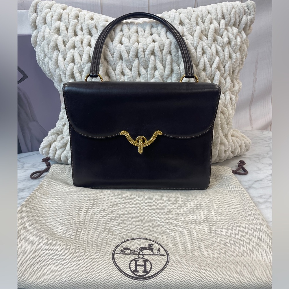 Hermes vintage box sac basic handle bag
